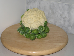 Cauliflower and Brussels Sprouts are cruciferous vegetables